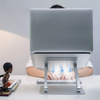 Regulowany aluminiowy stojak Nillkin ProDesk srebrny pod laptopa do biura i domu