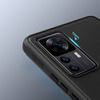 Etui Nillkin Frosted Pro do Xiaomi 12T, niebieskie - ochronne z podstawką, dostęp do portów i przycisków