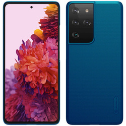 Etui Nillkin Frosted do Samsung Galaxy S21 Ultra (Niebieskie)