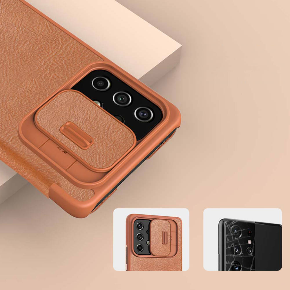 Etui Nillkin QIN Pro do Samsung Galaxy A53 5G (Czerwone) Czerwony