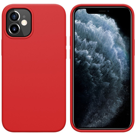 Etui Nillkin Flex Pure do Apple iPhone 12 Mini (Czerwone)
