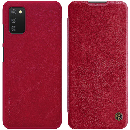 Etui Nillkin QIN do Samsung Galaxy A03s EU (Czerwone)